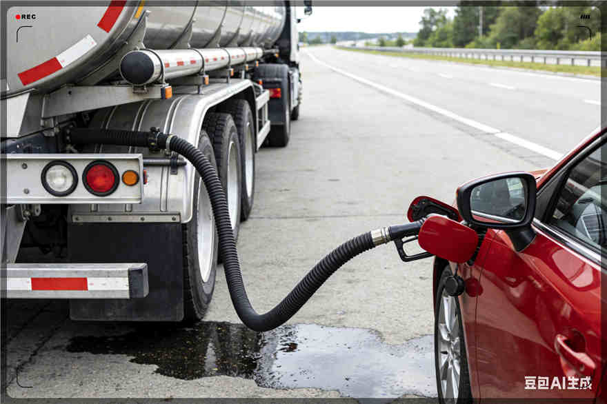 招远汽车救援送水案例